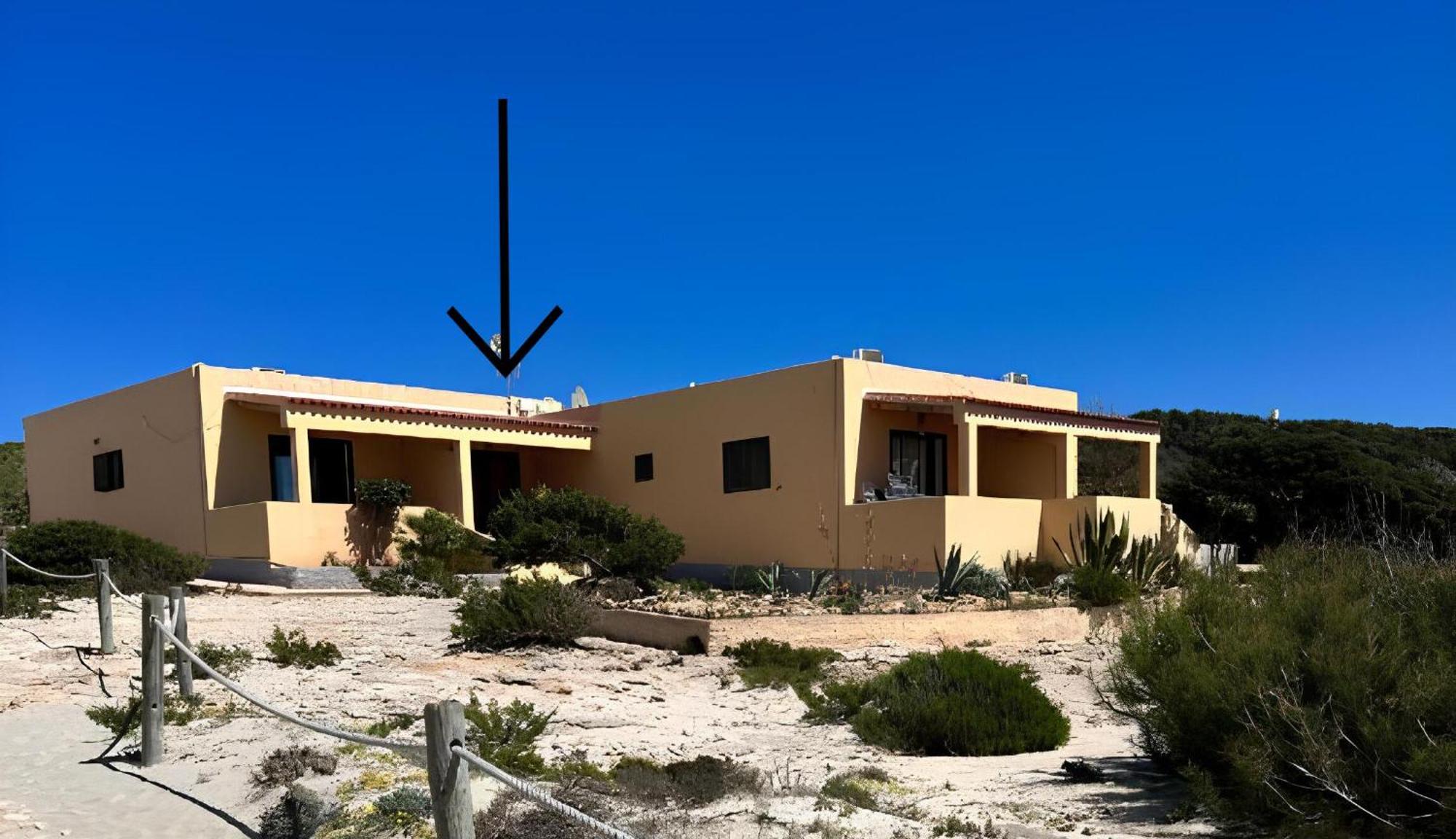Villa Arenas Del Mar Formentera Es Arenals Exterior foto