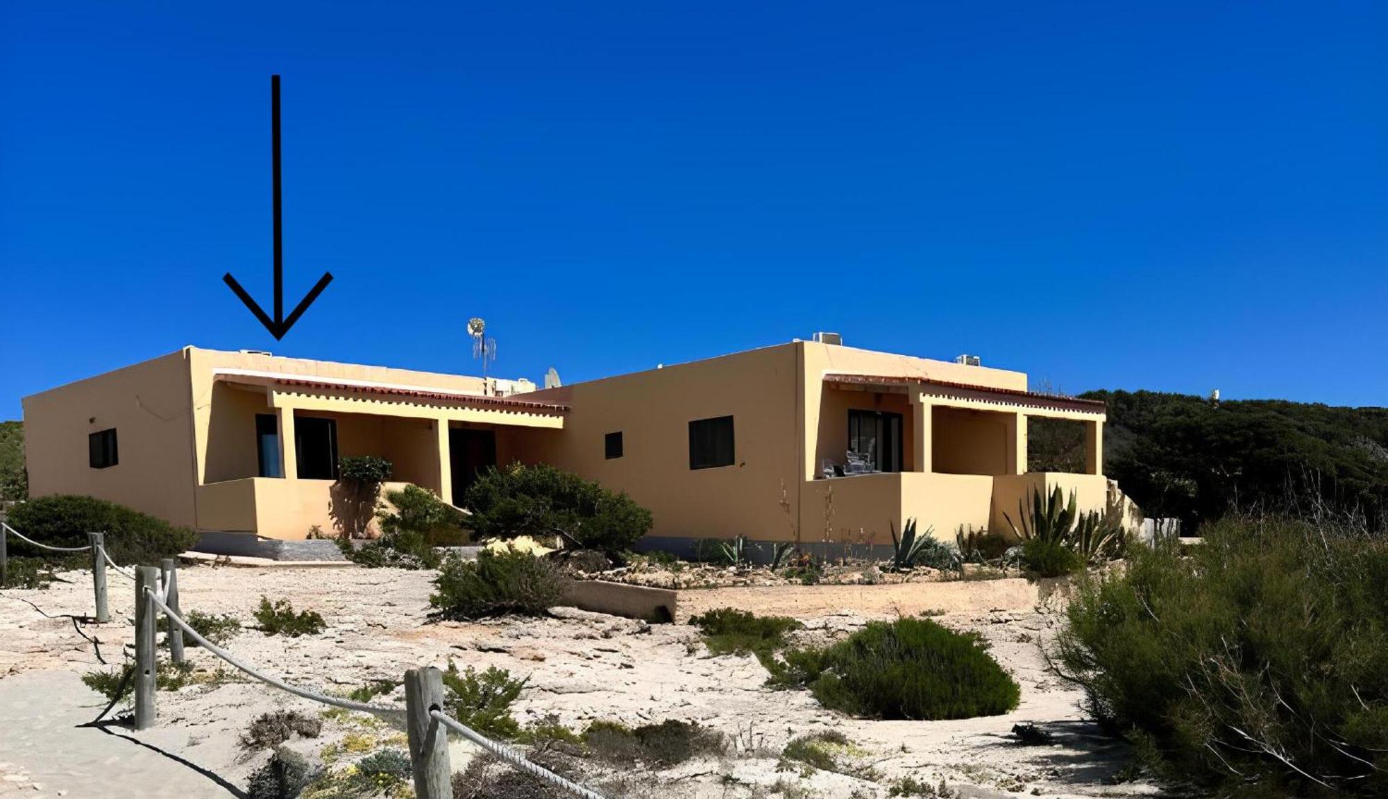 Villa Arenas Del Mar Formentera Es Arenals Exterior foto