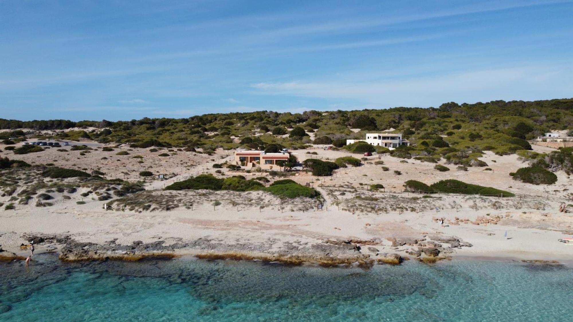 Villa Arenas Del Mar Formentera Es Arenals Exterior foto